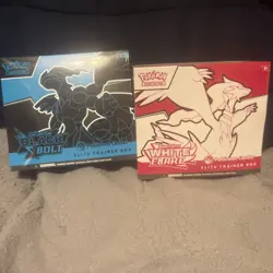 Pokemon Center White Flare and Black Bolt Elite Trainer Box ETB Bundle Sealed - Image 1