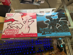 Pokemon Center White Flare and Black Bolt Elite Trainer Box ETB Bundle Sealed - Image 1