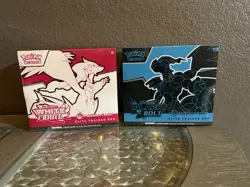 Pokemon Center White Flare and Black Bolt Elite Trainer Box ETB Bundle Sealed - Image 1
