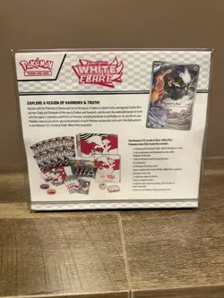 Pokemon Center Black Bolt and White Flare Elite Trainer Box Sealed ETB Bundle - Image 4