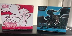 Pokemon Center White Flare and Black Bolt Elite Trainer Box ETB Bundle Sealed - Image 1