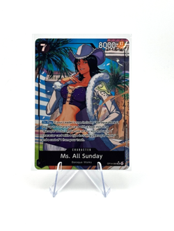 Ms. All Sunday SR (Alt Art) OP14-084 THE AZURE SEA'S SEVEN English - Image 1