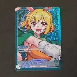 One Piece Carrot OP08-021 Alt Art Leader Two Legends NM English - Image 1