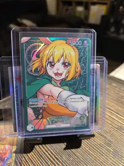One Piece Carrot OP08-021 Alt Art Leader Two Legends NM English - Image 1