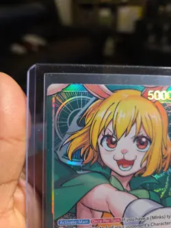 One Piece Carrot OP08-021 Alt Art Leader Two Legends NM English - Image 4