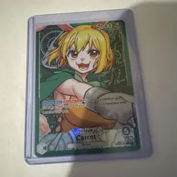 One Piece OP08 OP08-021 Carrot ALT ART Leader Two Legends NM - Image 1