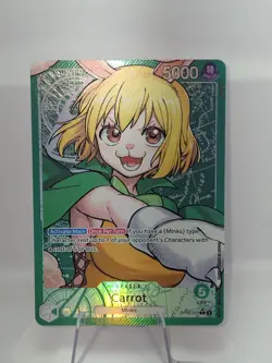One Piece OP08 OP08-021 Carrot ALT ART Leader Two Legends NM - Image 1