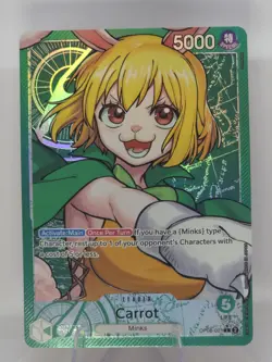One Piece OP08 OP08-021 Carrot ALT ART Leader Two Legends NM - Image 2
