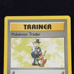 Pokemon Trader 77/102 Rare Base Set Unlimited Vintage Pokemon Card 1999 WOTC - Image 3