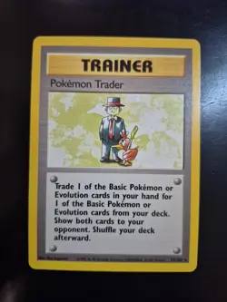 Pokemon Trader 77/102 Base Set - Rare Pokemon Card - NM - Image 1