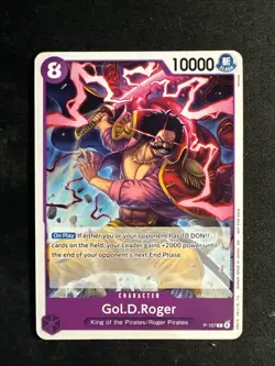 Gol.D.Roger (Store Tournament 2025 Vol. 4) P-107 One Piece Promotion Card - Image 1