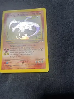 Pokemon TCG Neo Destiny Shining Charizard 107/105 Secret Rare Holo Card 2000 - Image 3