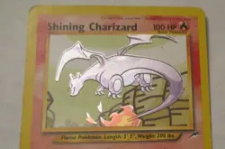 Pokemon TCG Neo Destiny Shining Charizard 107/105 Secret Rare Holo Card 2000 - Image 4