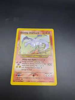 Pokemon TCG Shining Charizard Neo Destiny Holo Card 107/105 - Image 2
