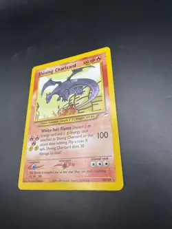 Pokemon TCG Shining Charizard Neo Destiny Holo Card 107/105 - Image 3