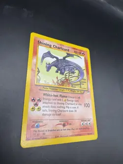 Pokemon TCG Shining Charizard Neo Destiny Holo Card 107/105 - Image 4