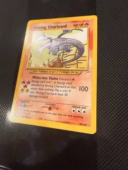 Pokemon TCG Shining Charizard Neo Destiny Holo Card 107/105 Unlimited Shiny Rare - Image 3