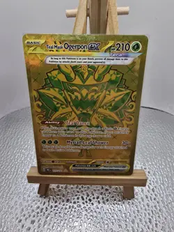 Teal Mask Ogerpon EX 177/131 | Prismatic Evolutions | Hyper Rare Pokemon Card NM - Image 1