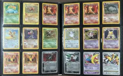 Pokemon Vintage Card Collection Lot Binder 74x Holos, WOTC, ex's, Neo, Gym - Image 1