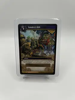 World of Warcraft TCG Landro’s Gift Unused Loot Card Spectral Tiger Mount Chance - Image 1