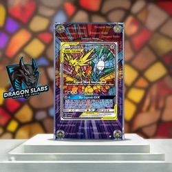 Pokemon Moltres Zapdos Articuno GX SM210 Hidden Fate Promo Extended Artwork Case - Image 3
