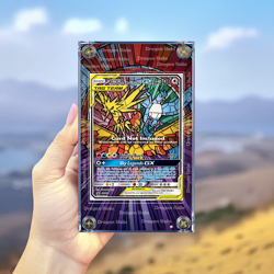 Pokemon Moltres Zapdos Articuno GX SM210 Hidden Fate Promo Extended Artwork Case - Image 4
