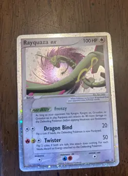 Rayquaza ex Rare Holo #039 Black Star Promo 2006 vintage Pokemon TCG Card - Image 4