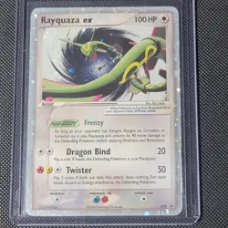 Pokemon TCG Rayquaza EX 039 Ultra Rare Holo Black Star Promo 2006 - Image 1