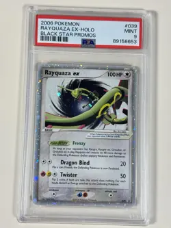 Psa 9 Rayquaza Holo EX #039 Black Star Promo Pokemon 2006 mint Condition!! - Image 1