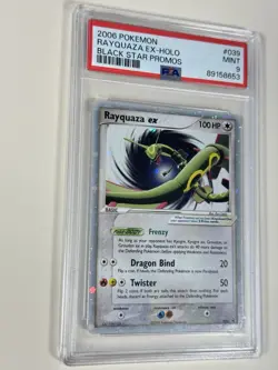 Psa 9 Rayquaza Holo EX #039 Black Star Promo Pokemon 2006 mint Condition!! - Image 5