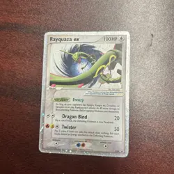 Pokemon TCG Rayquaza EX 039 Ultra Rare Holo Black Star Promo 2006 - Image 1