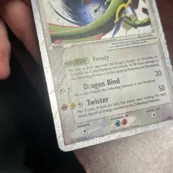 Pokemon TCG Rayquaza EX 039 Ultra Rare Holo Black Star Promo 2006 - Image 3