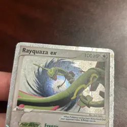 Pokemon TCG Rayquaza EX 039 Ultra Rare Holo Black Star Promo 2006 - Image 4