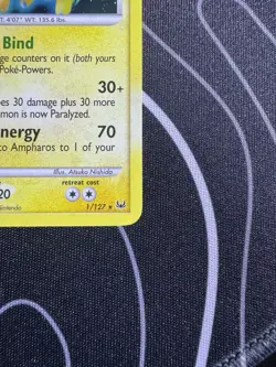 Ampharos (1/127) Pokemon Platinum - Holo Rare - LP condition - Image 5
