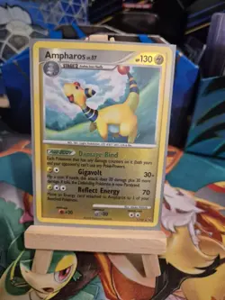 Pokemon TCG - Platinum - Ampharos 1/127 Reverse Holo LP - Image 1