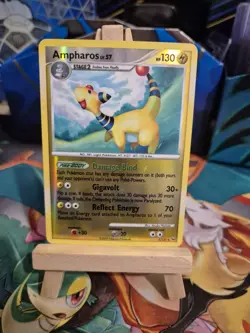 Pokemon TCG - Platinum - Ampharos 1/127 Reverse Holo LP - Image 2