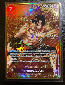 Portgas.D.Ace (One Piece Japanese Version 2nd Anniversary Set) OP02-013 One... - Image 1