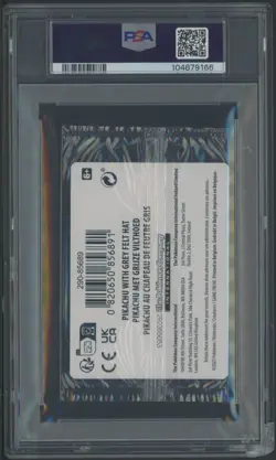 Pokemon Pikachu With Grey Felt Hat Van Gogh 085 Graded Sealed Promo PSA 10 - Image 2