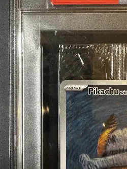 2023 Pokemon x Van Gogh Pikachu with Grey Felt Hat Promo Sealed Pack PSA 10 - Image 3