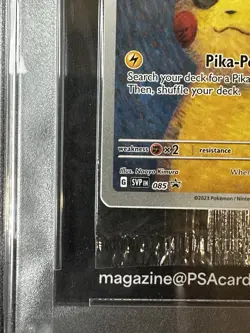 2023 Pokemon x Van Gogh Pikachu with Grey Felt Hat Promo Sealed Pack PSA 10 - Image 5
