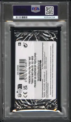 2023 Pokemon x Van Gogh Pikachu with Grey Felt Hat Promo Sealed Pack PSA 10 - Image 2