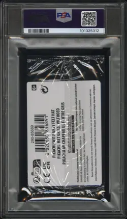 Pokemon Pikachu with Grey Felt Hat Van Gogh 085 Graded Sealed Promo PSA 10 - Image 2