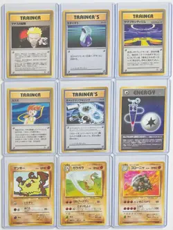 1996 Pokemon Japanese Pocket Monsters w/ Misty’s Tears (36 Card Lot) - Image 3