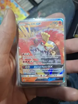 Ho-Oh GX SM57 Sun & Moon Black Star Promo Card Mint Condition Pokemon Tcg Card - Image 1