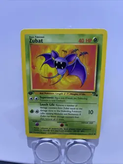 Zubat 57/62 1st Edition Fossil Set Pokemon Card NM Vintage - Image 1