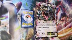 Pokemon Rayquaza EX Oversized Holo xy69 Promo Jumbo Card - Image 1
