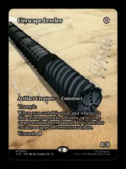 Cityscape Leveler (Borderless) M Avatar: The Last Airbender: Eternal-Legal 53 NM - Image 1