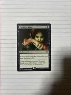 Exquisite Blood - Commander the Lost Caverns of Ixalan MTG NM Regular - Image 1