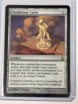 MTG Cloudstone Curio -Ravnica: City of Guilds #257 Rare - Image 1