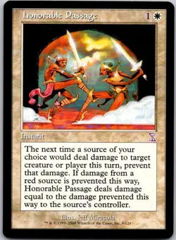 Magic the Gathering Honorable Passage Time Spiral Timeshifted MTG Free Shipping! - Image 1